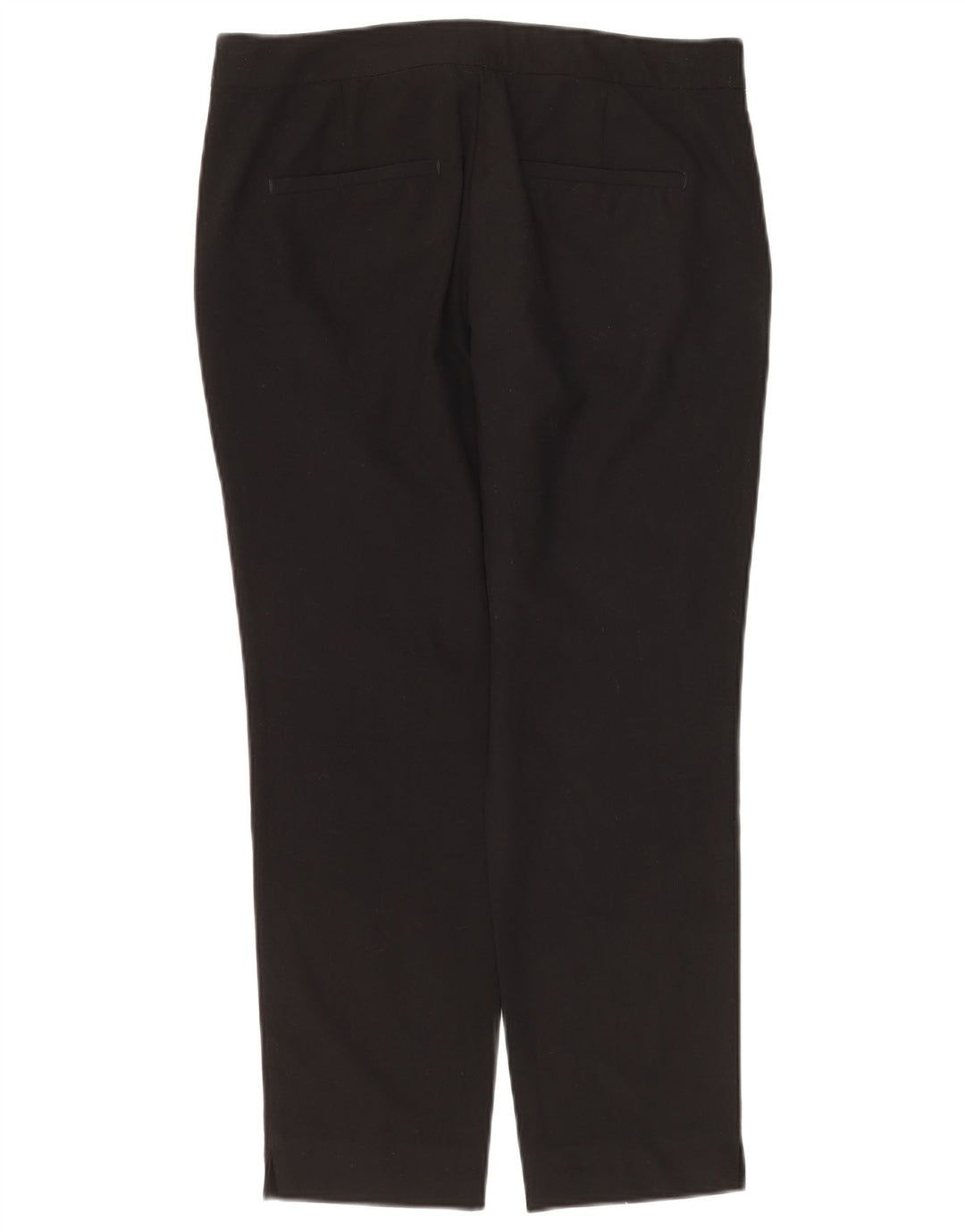 Calça Chino Slim Feminina Zara EU 38 Pequeno W28 L26 Poliéster Preto