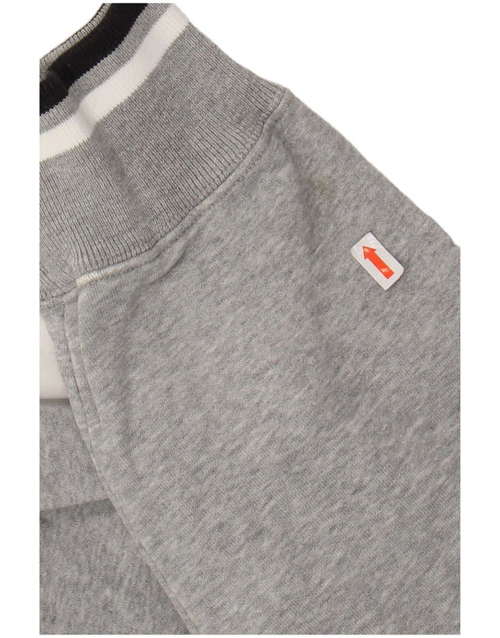 CHAMPION Jaqueta masculina de agasalho 2XL algodão colorblock branco