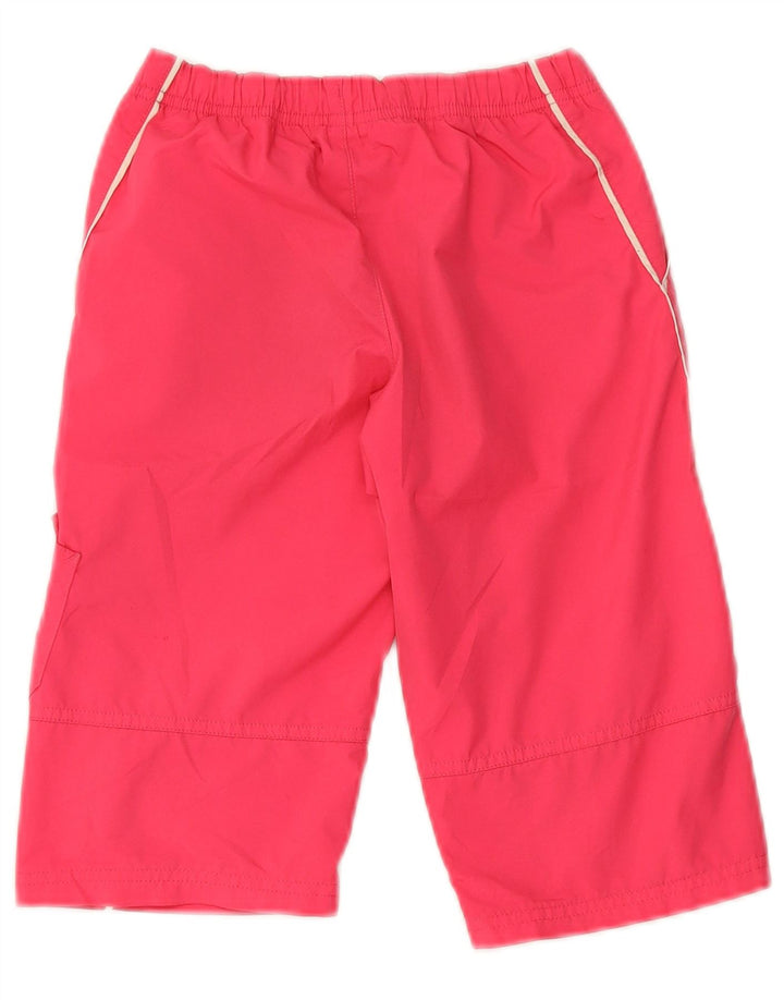 Bermuda esportiva Nike para meninas de 7 a 8 anos grande rosa poliéster