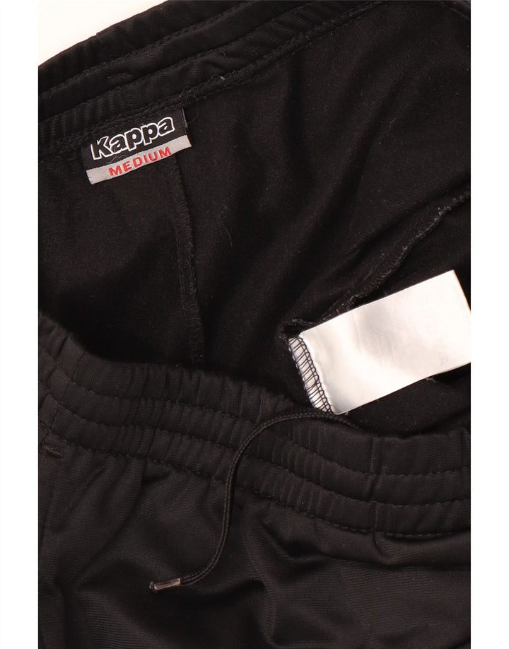 Calça de treino masculina Kappa Joggers poliéster preto médio