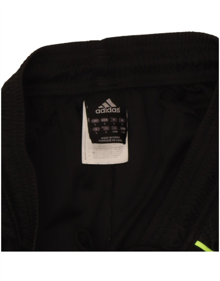 Adidas Masculino Climacool Sport Shorts Grande Preto Colorblock Poliéster