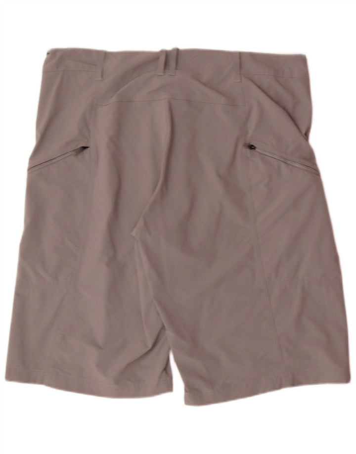 Shorts casuais masculinos ADIDAS W38 XL cinza nylon