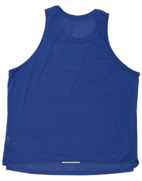 Camiseta Nike Masculina Dri Fit Top 2XL Azul