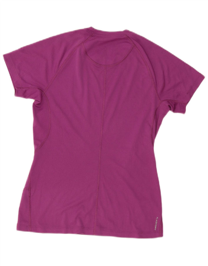 Camiseta feminina The North Face UK 10 pequena roxa