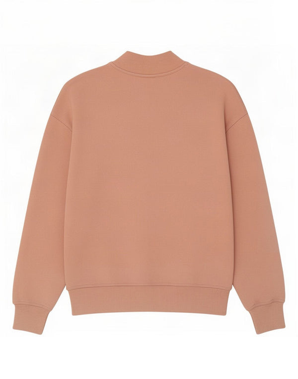 Jumper de moletom feminino grande Champion UK 14 algodão rosa médio