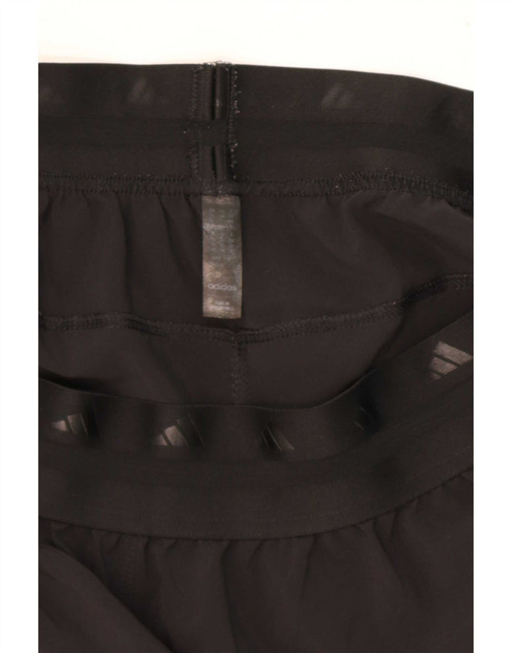 Adidas Mens Aeroready Graphic Sport Shorts 2XL Poliéster Preto