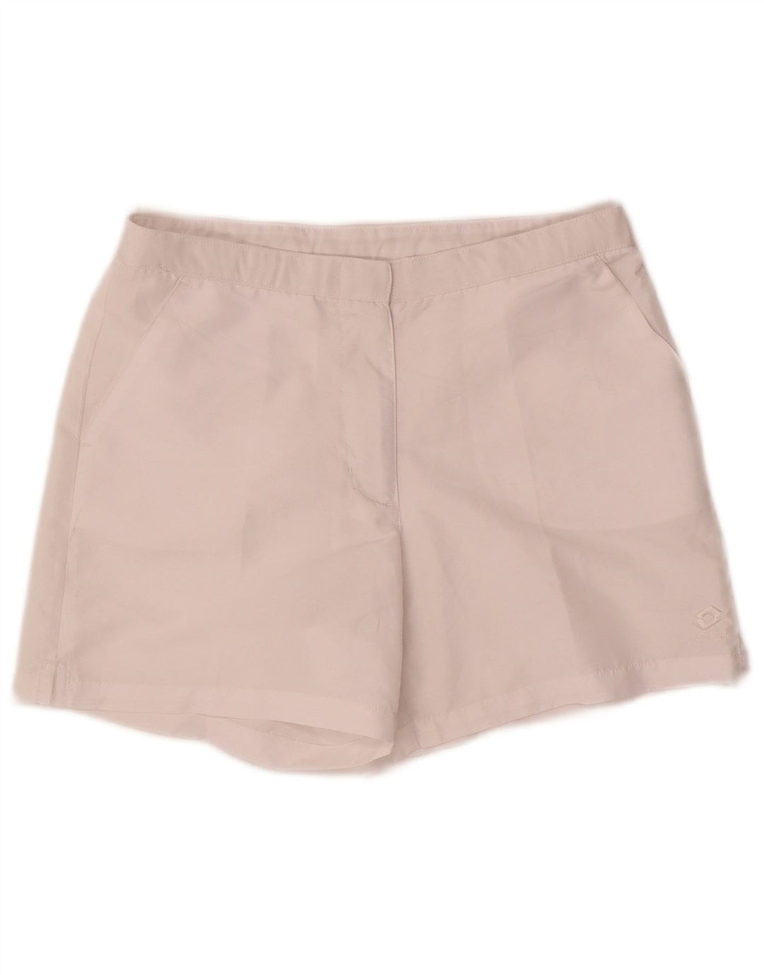 Shorts feminino casual Lotto W28 médio branco