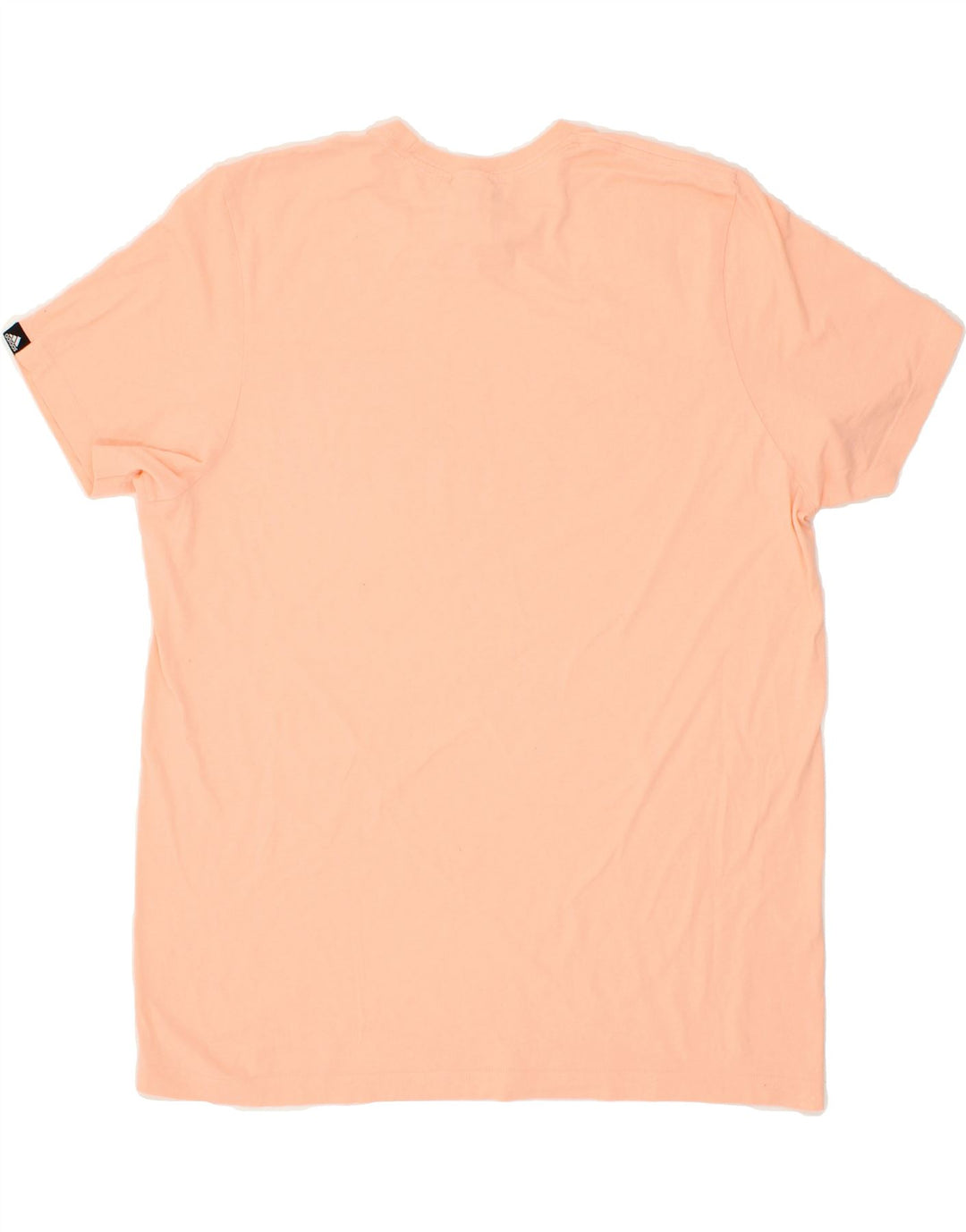 ADIDAS Mens Graphic T-Shirt Top Large Pink Cotton Vintage Adidas and Second-Hand Adidas from Messina Hembry 