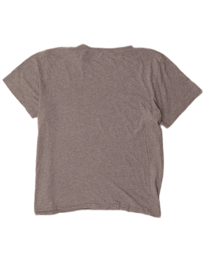 Camiseta masculina Nike Top XL cinza algodão