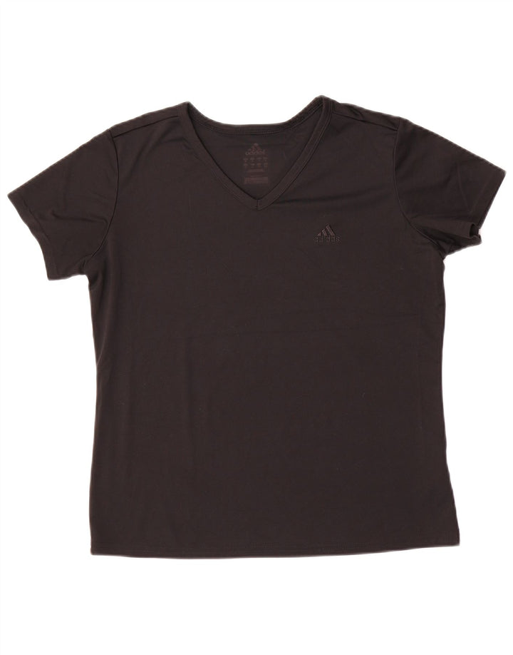 ADIDAS Camiseta Feminina Top UK 14 Médio Preto Poliéster