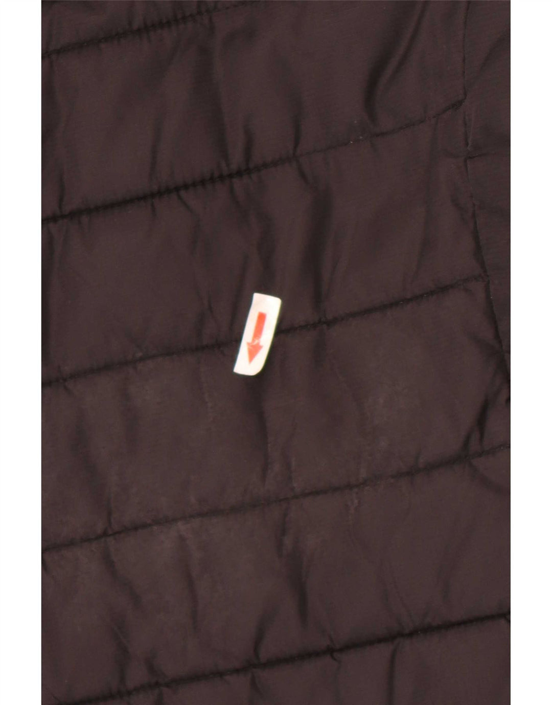 Jaqueta feminina Ellesse com capuz reversível acolchoada UK 10 pequena cinza nylon
