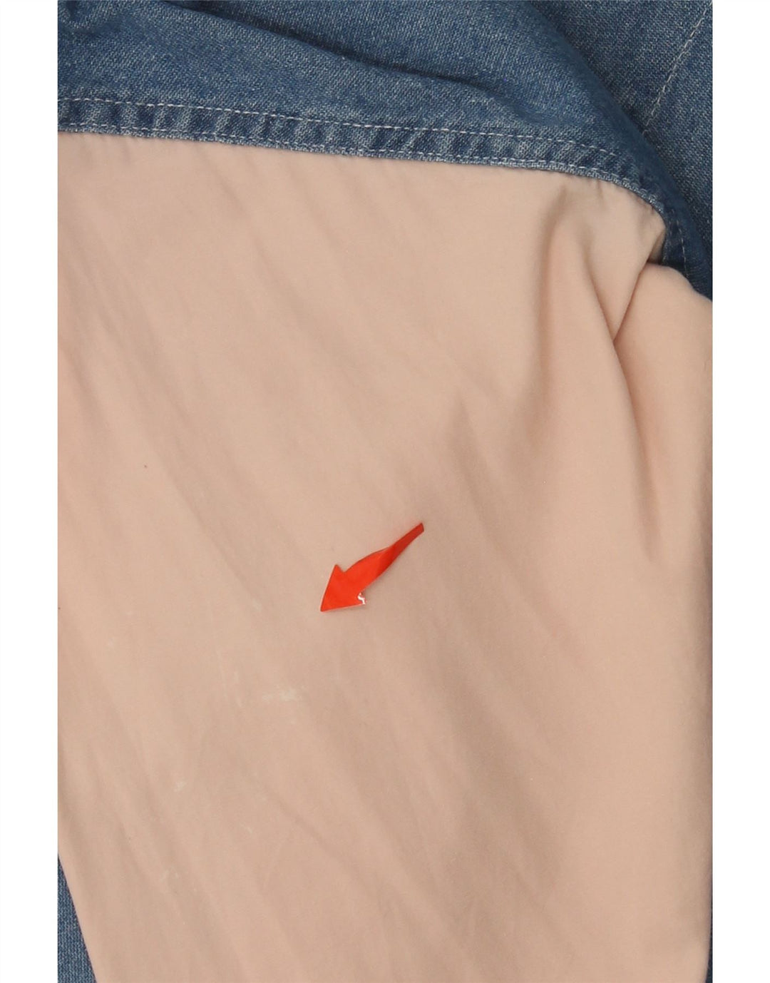 Camisa masculina VINTAGE em bloco colorido bege médio