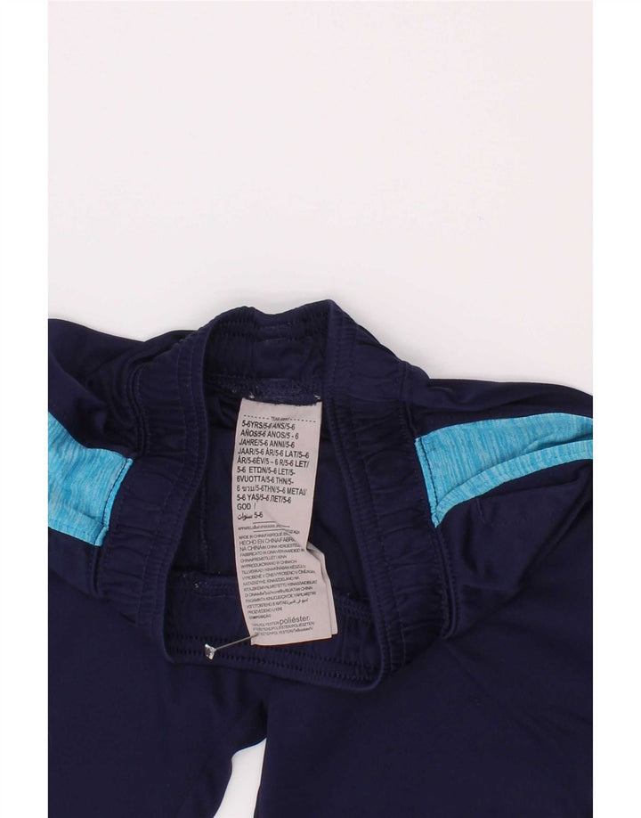 Shorts esportivos masculinos Under Armour 5-6 anos azul marinho poliéster colorblock