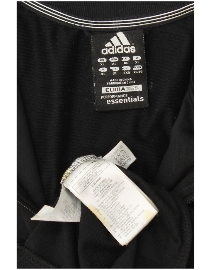 Adidas Mens Clima 365 Tracksuit Top Jacket XL Preto Poliéster