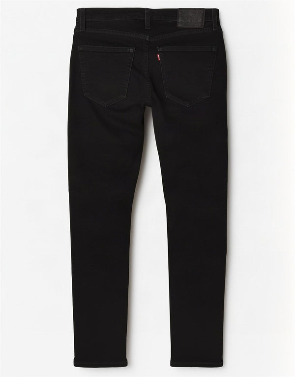 Levi's Mens 512 Slim Tapered Jeans W30 L30 Black Cotton