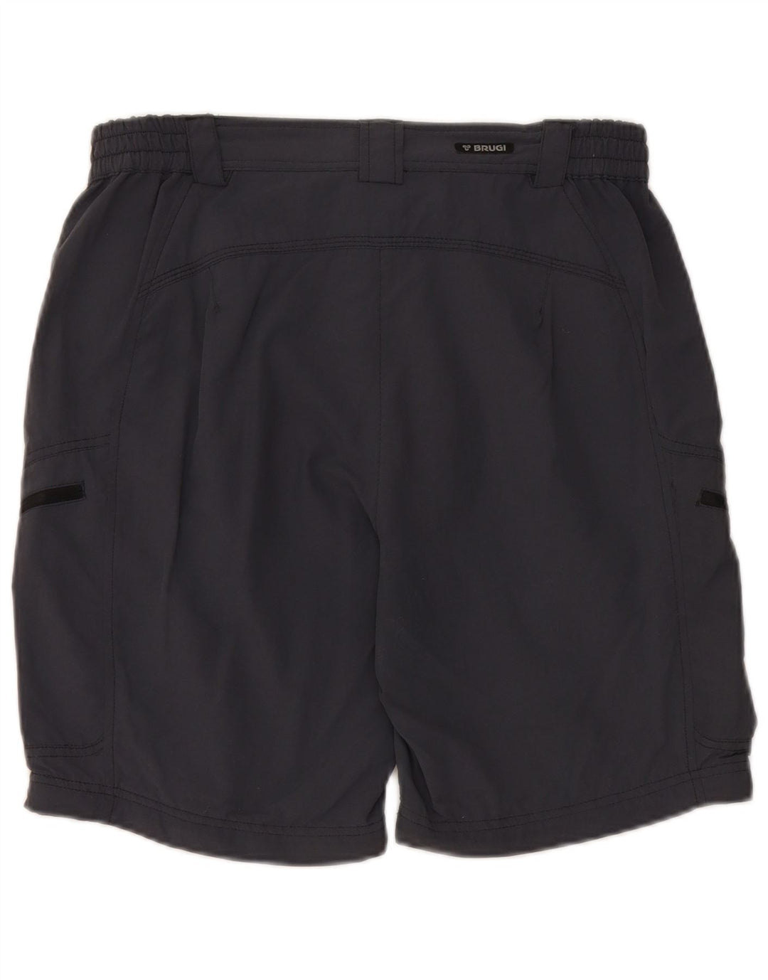 BRUGI Mens Cargo Shorts IT 46 Pequeno W32 Cinza