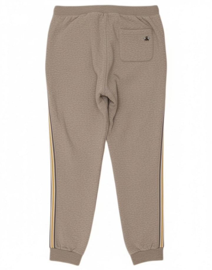 Calça de treino feminina Joules Joggers UK 12 cinza médio manchado