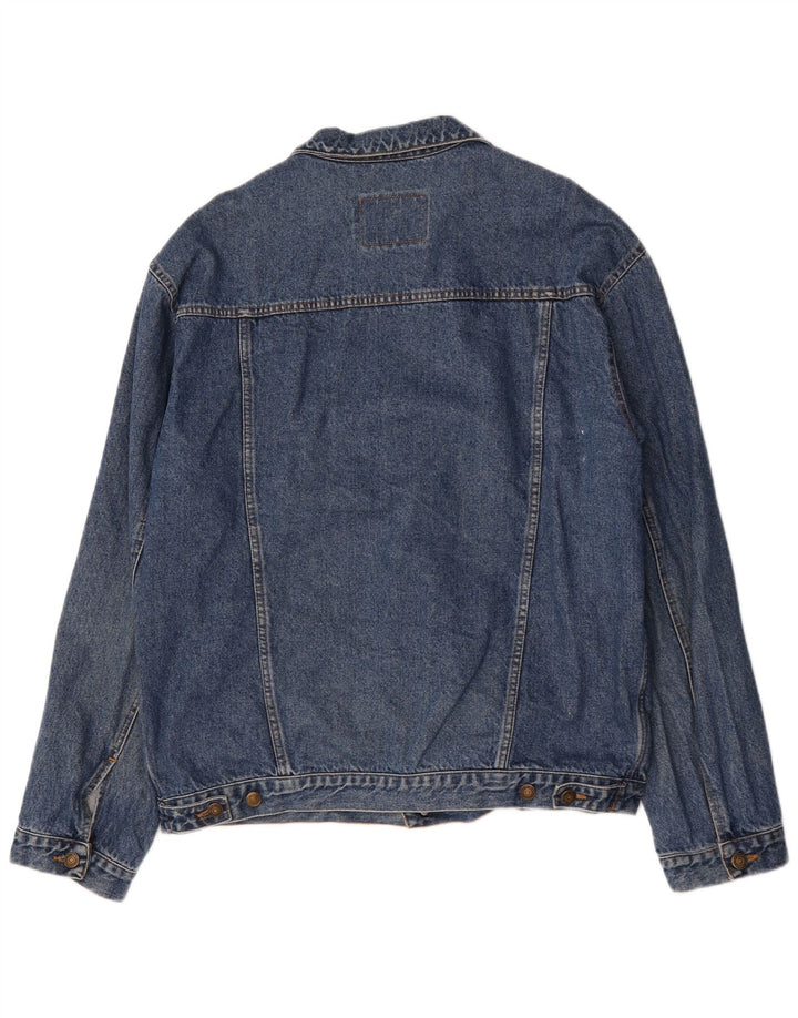 Jaqueta jeans masculina Wampum Reino Unido 44 2XL azul