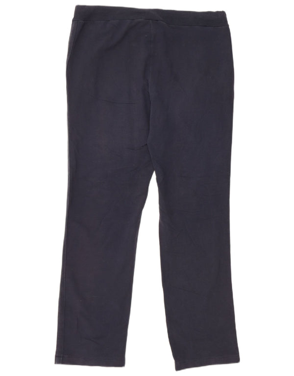 Calça de treino feminina Lotto UK 16 grande azul marinho