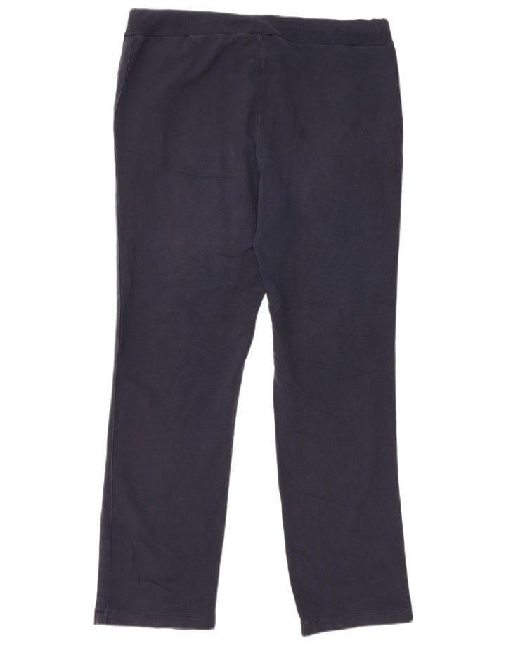 Calça de treino feminina Lotto UK 16 grande azul marinho