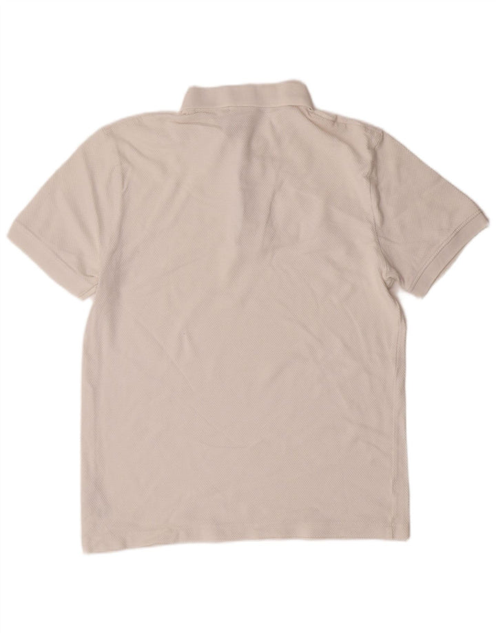 Camisa polo masculina FRENCH CONNECTION algodão branco médio