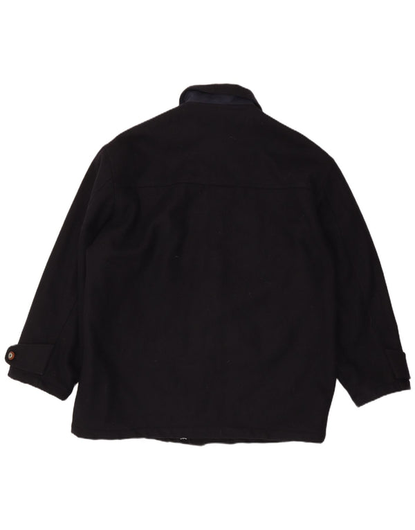 Jaqueta utilitária masculina Carrera UK 42 XL azul marinho poliamida