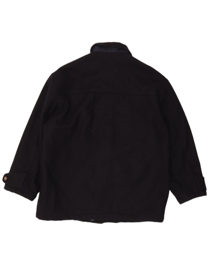 Jaqueta utilitária masculina Carrera UK 42 XL azul marinho poliamida