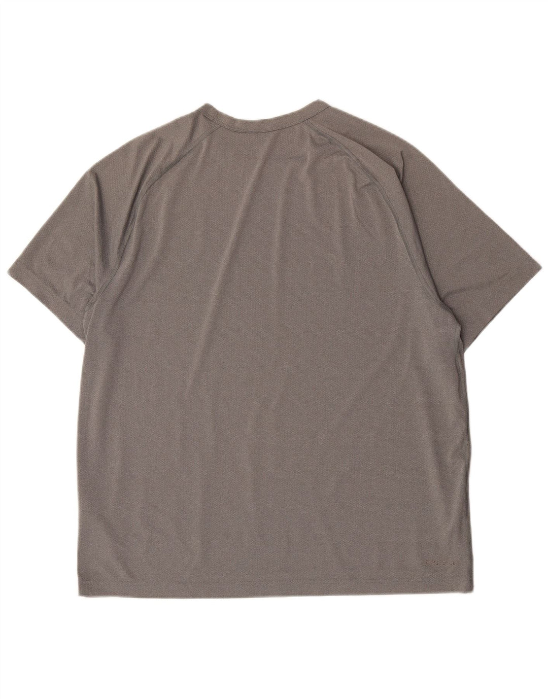 Camiseta Nike Masculina Dri Fit Top Grande Cinza Poliéster