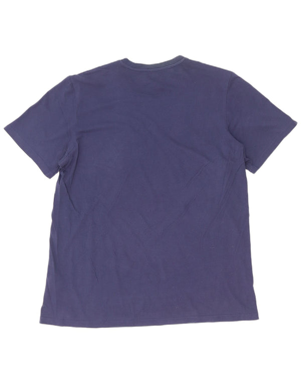 Camiseta masculina Adidas Top XL azul marinho algodão