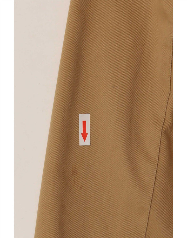 Trench coat feminino vintage com peito duplo IT 50 XL poliéster bege