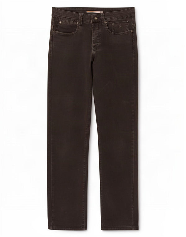 SIVIGLIA Mens Straight Jeans W32 L32 Grey Cotton