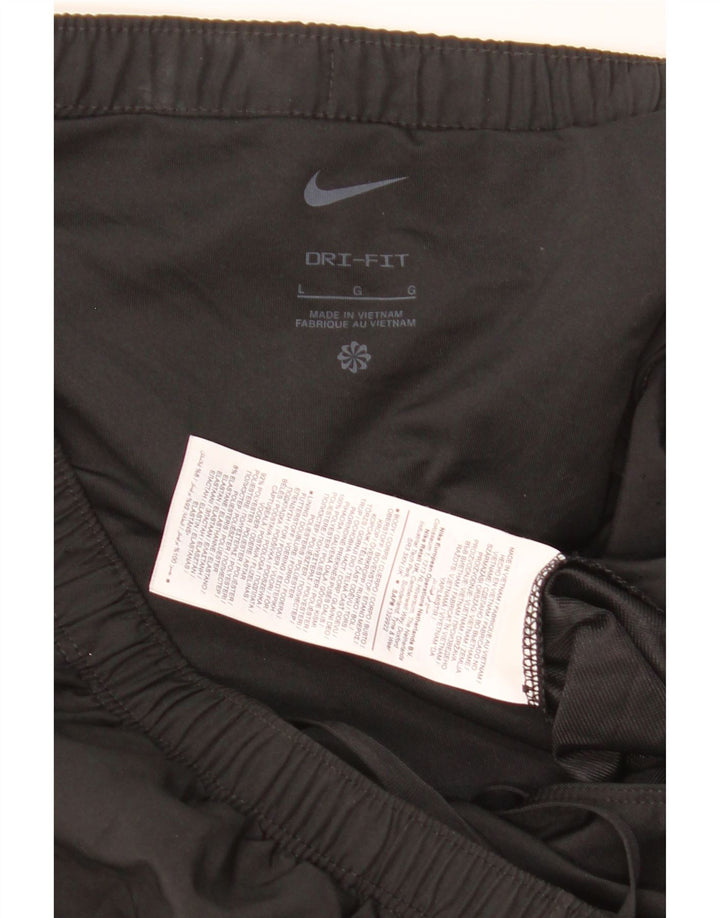 Nike Mens Dri Fit Graphic Sport Shorts Grande Poliéster Preto