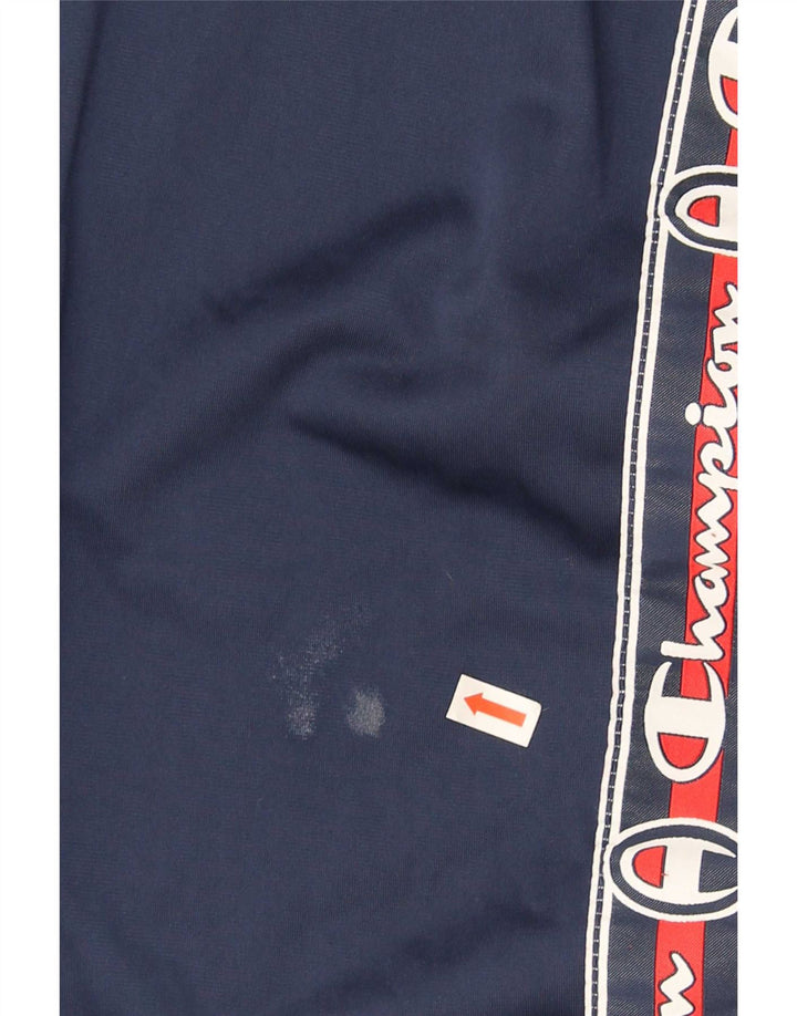 Calça esportiva masculina Champion Graphic azul marinho poliéster