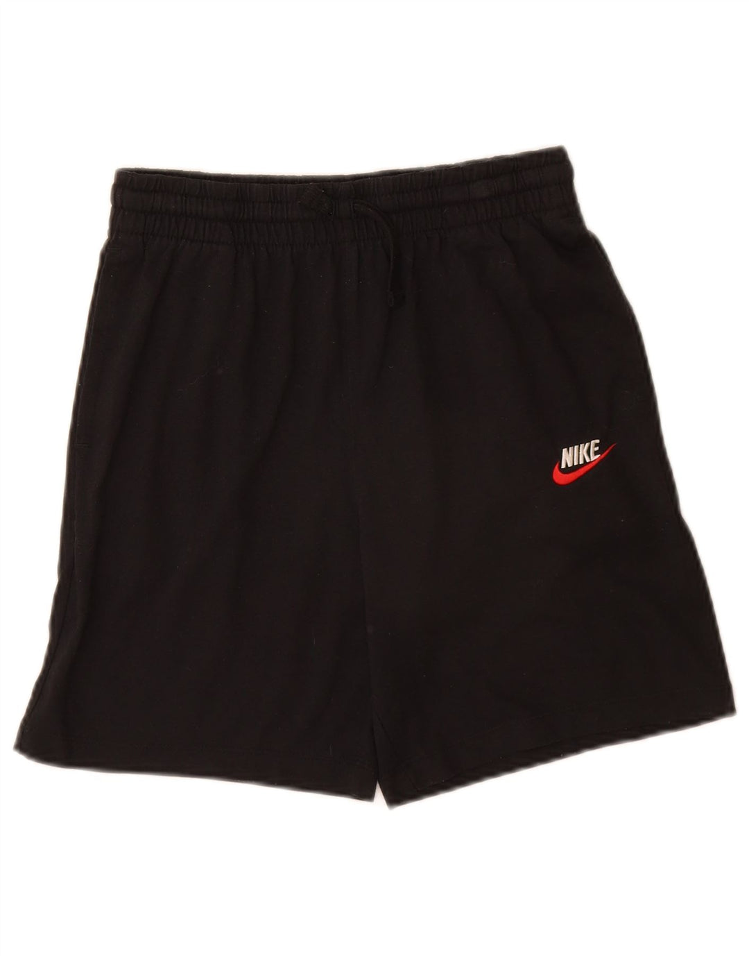 Shorts esportivos Nike Boys Standard Fit 12-13 anos grandes de poliéster preto