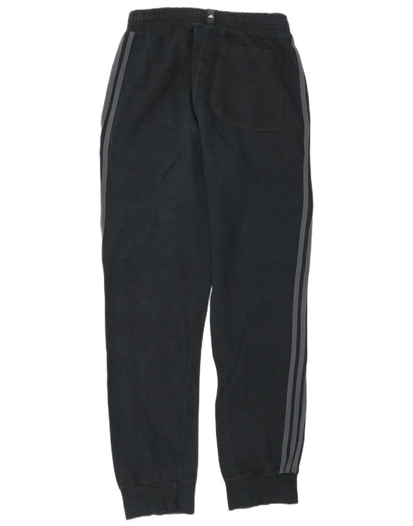 Adidas Mens Treino Calças Joggers UK 40/42 Médio Azul Marinho Algodão