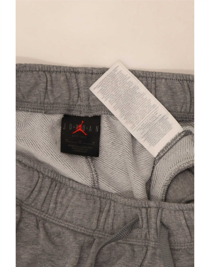Calça de treino masculina Jordan Joggers cinza médio algodão