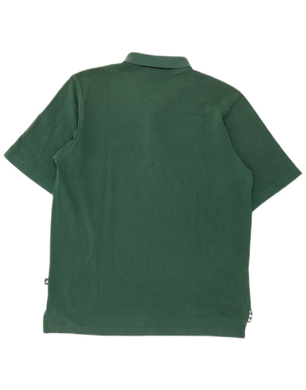 Camisa polo masculina Adidas grande verde