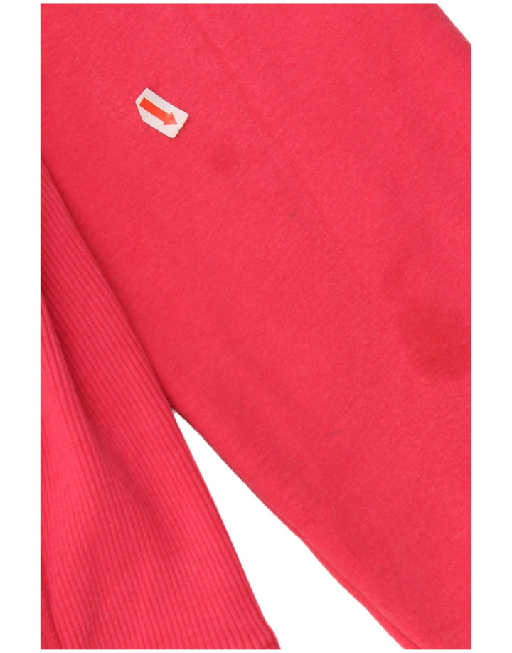 ANIMAL feminino gráfico moletom com capuz Reino Unido 16 grande algodão rosa