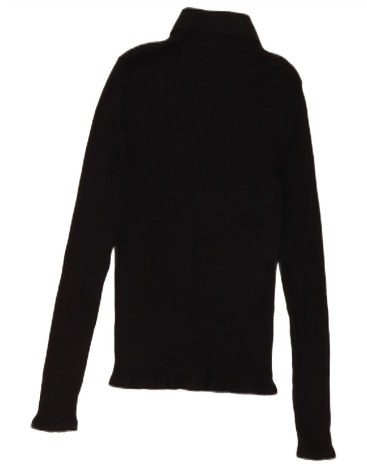 Cardigan feminino Massimo Dutti UK 12 médio preto
