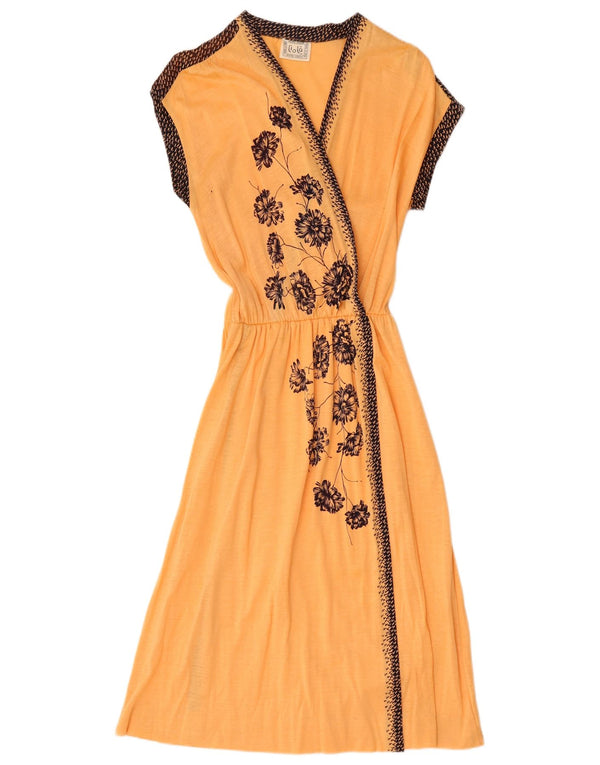 Vestido feminino LILO UK 10 pequeno floral rosa