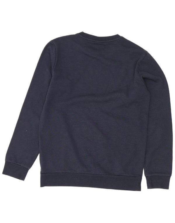 Jumper de moletom gráfico Champion Boys 13-14 anos XL azul marinho algodão