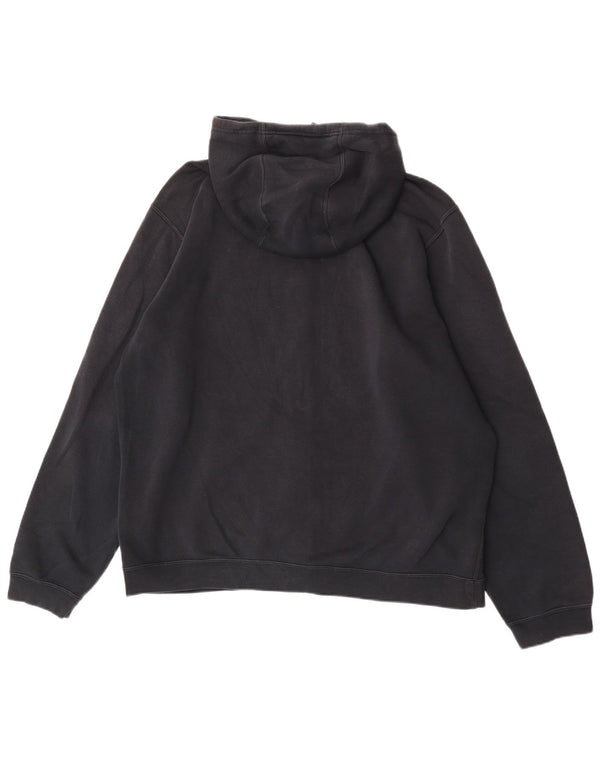 Suéter Nike masculino com capuz e zíper XL preto algodão