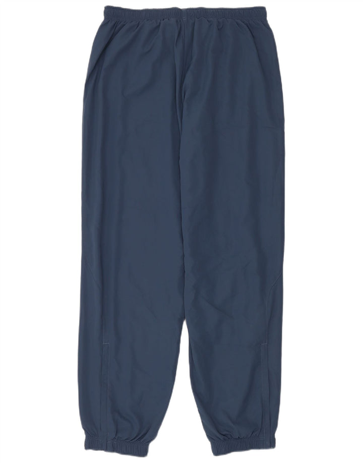 Calça de treino masculina PUMA joggers grande poliéster azul marinho