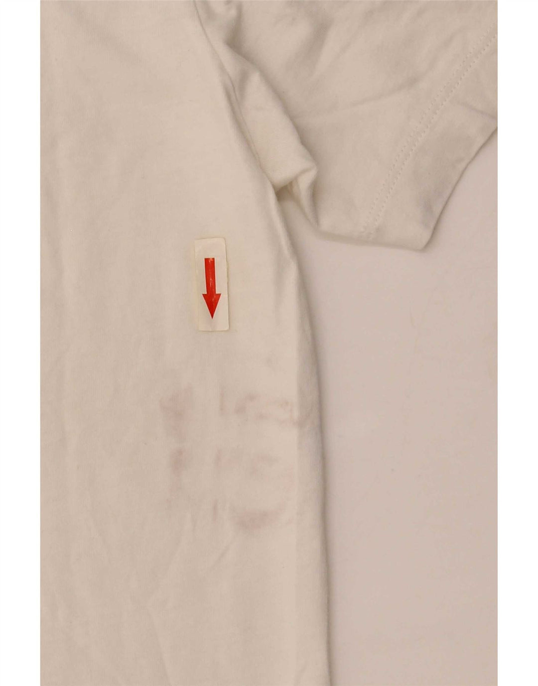 Hugo Boss Mens T-Shirt Top Pequeno Algodão Branco
