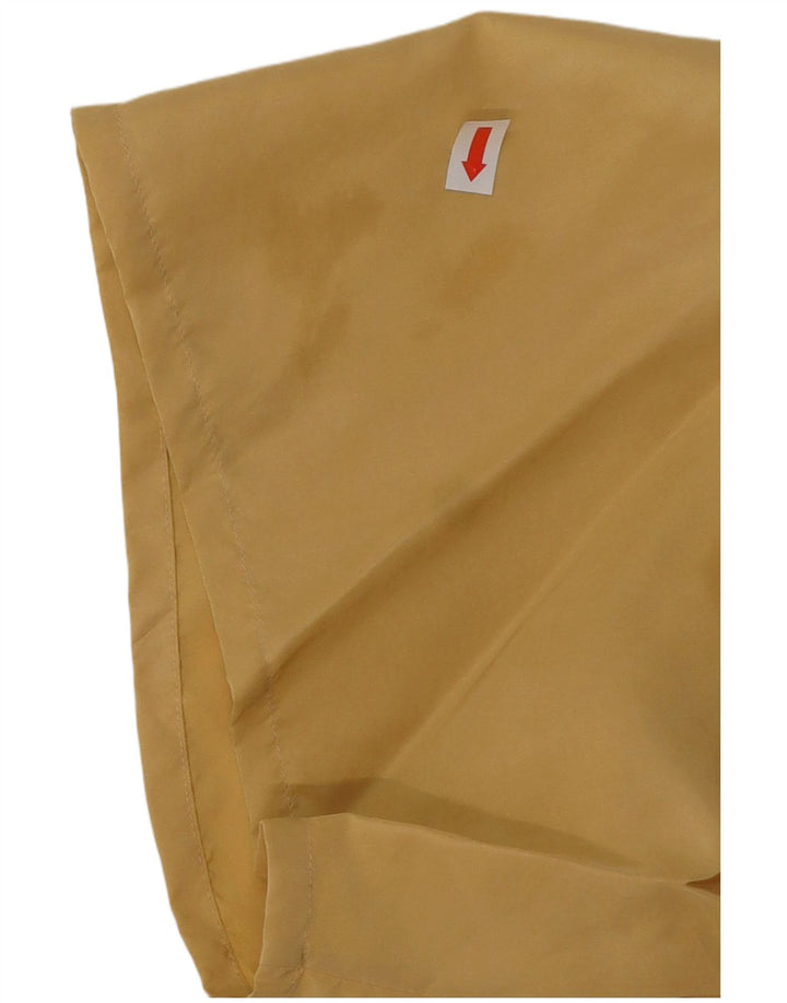 BALLOON Blusa feminina de manga curta grande demais IT 38 XS seda amarela