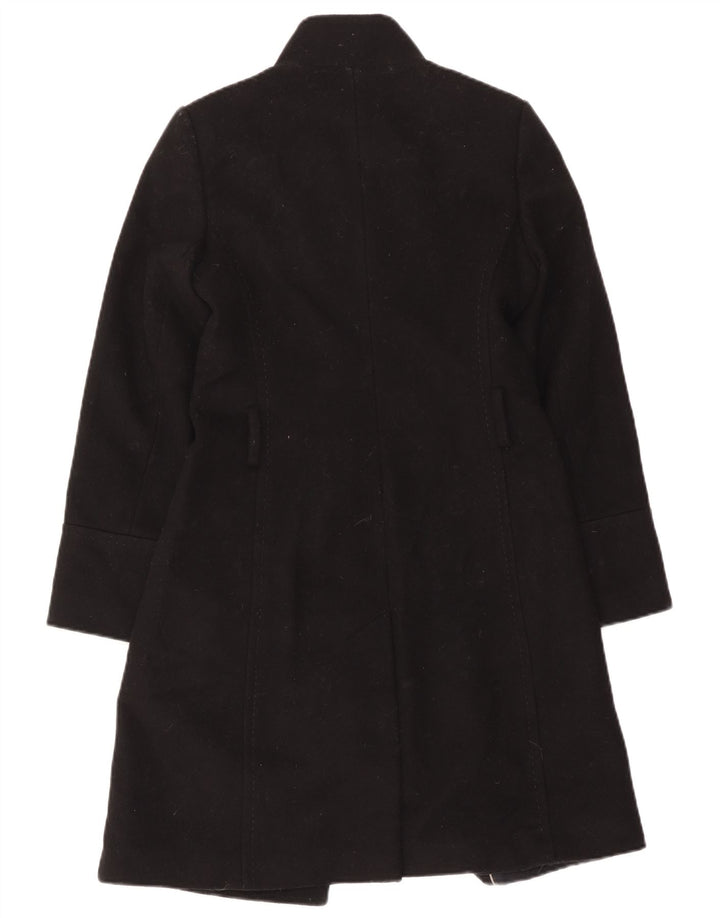 Sobretudo feminino Massimo Dutti EU 38 pequeno lã preta