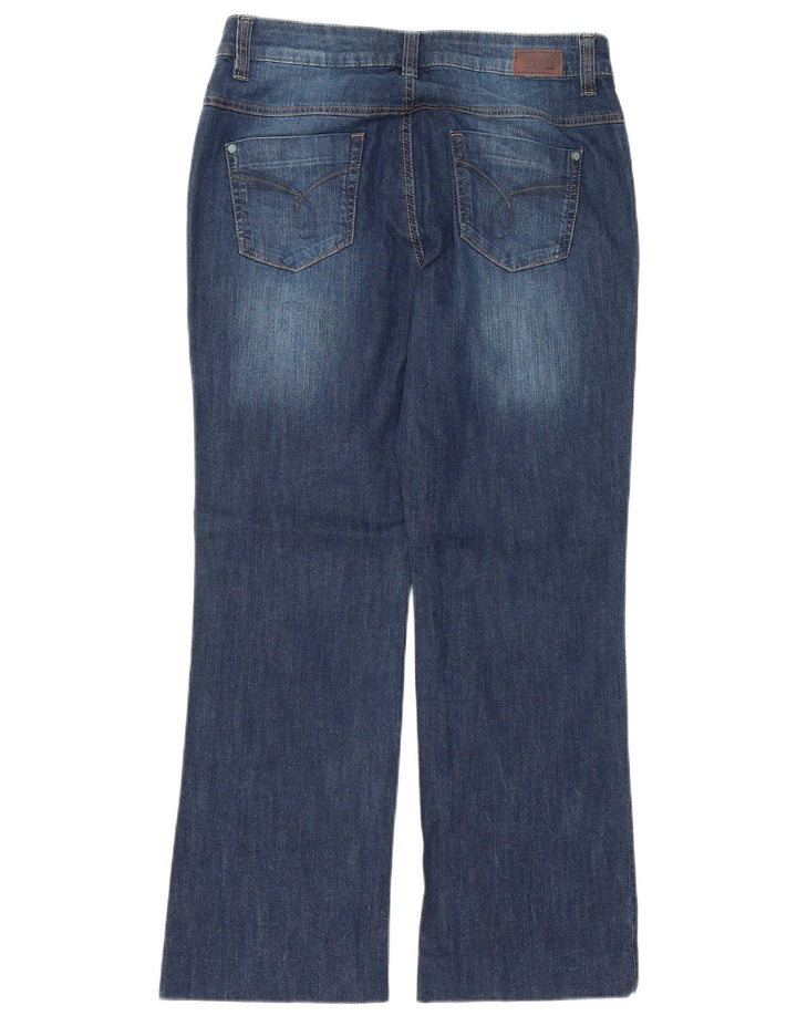 Calça jeans feminina ESPRIT Bootcut W32 L29 algodão azul