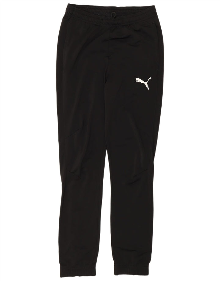 Calça de treino masculina Puma Joggers pequeno poliéster preto