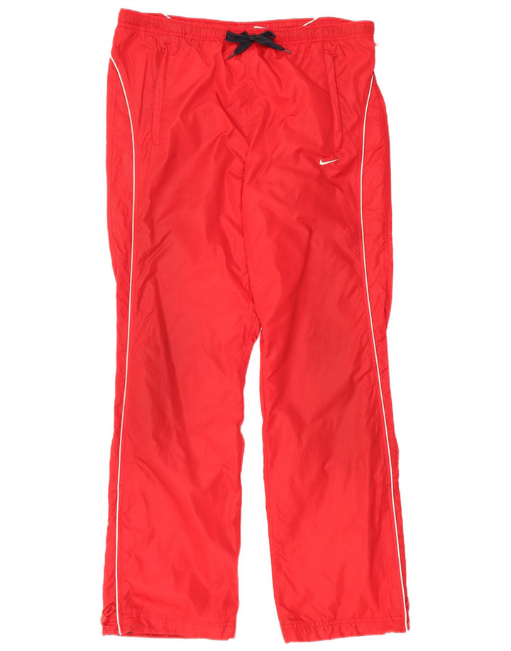 Calça de treino masculina NIKE grande vermelho nylon