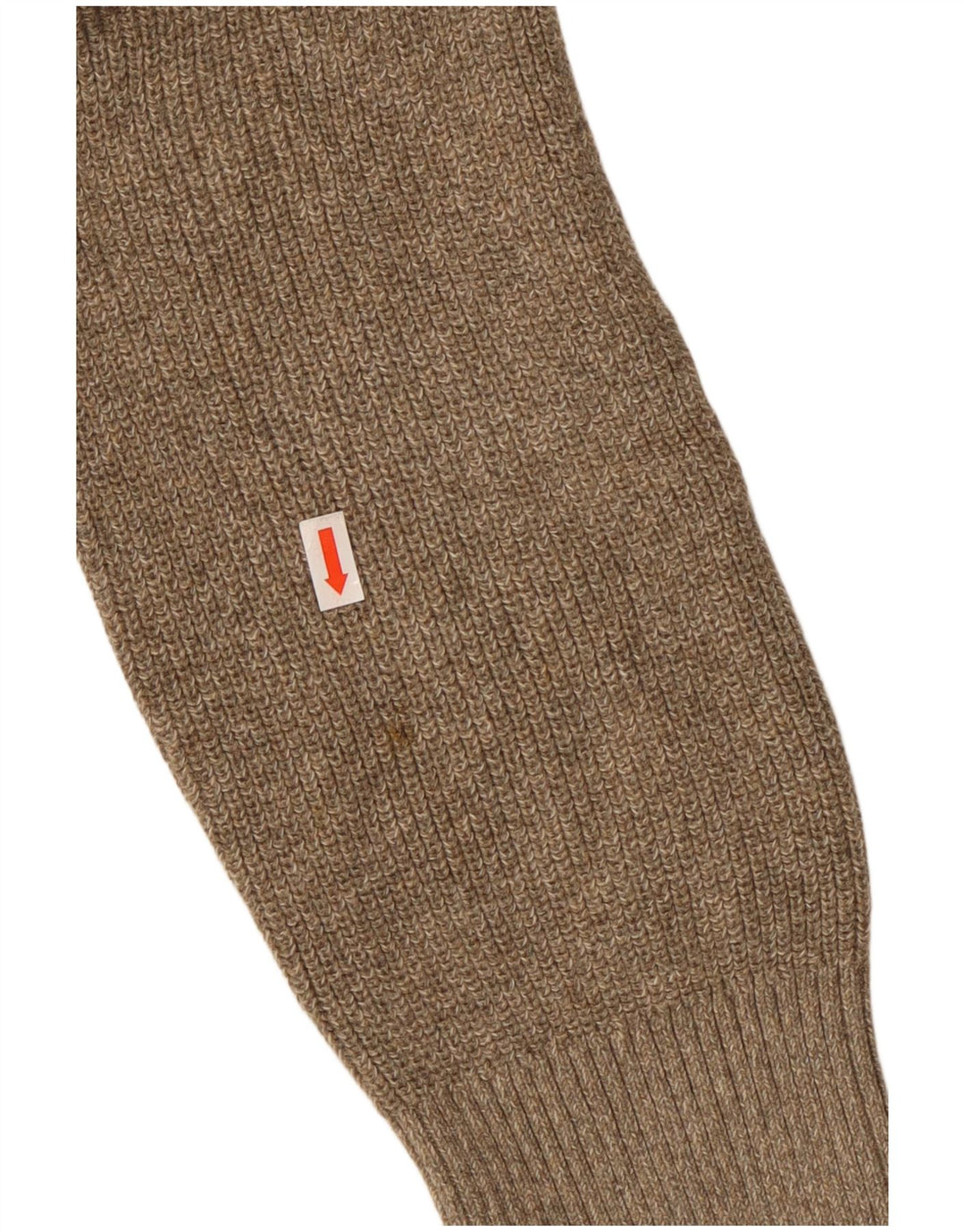 Suéter masculino Izod com zíper e gola em algodão verde grande